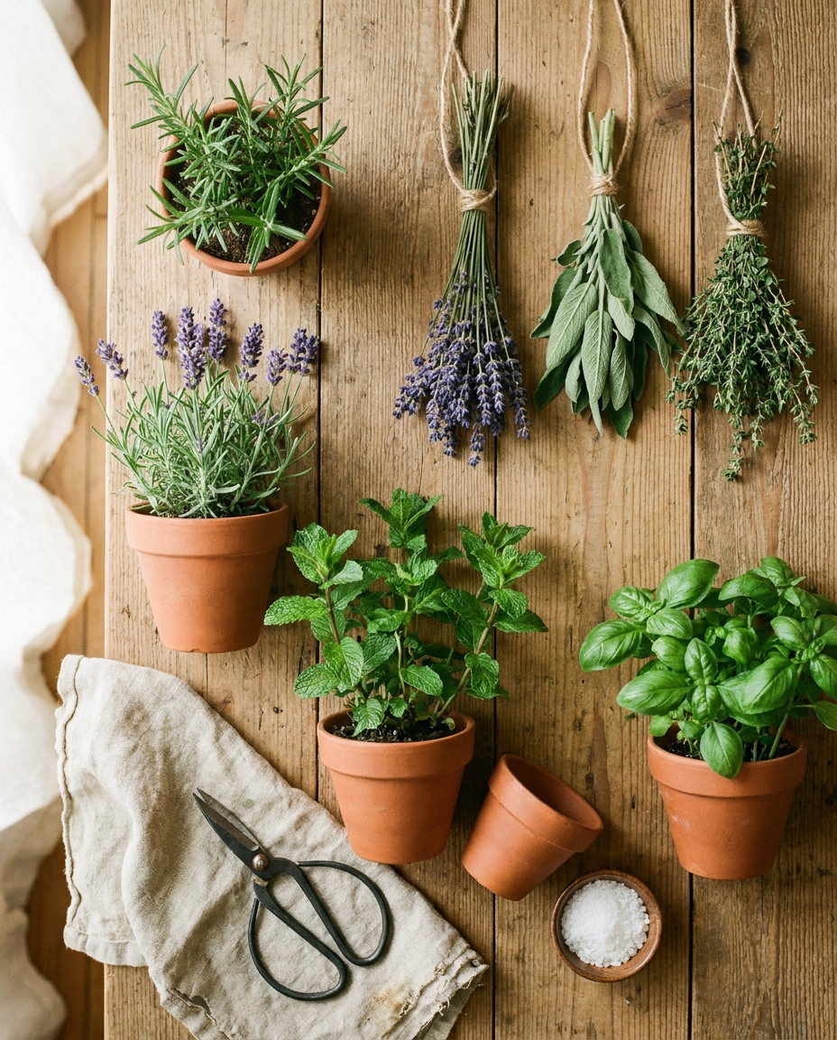 Como Criar Seu Jardim de Ervas Mágicas do Zero