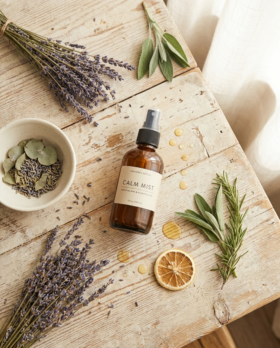 Como Fazer Spray Energético Caseiro (3 Receitas para Cada Intenção)